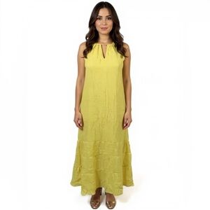 (C-75) Mille gabrielle‎ short sleeves dress size S green color